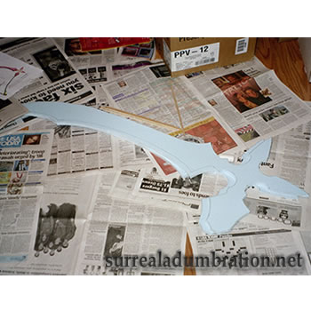 cut out blade pieces